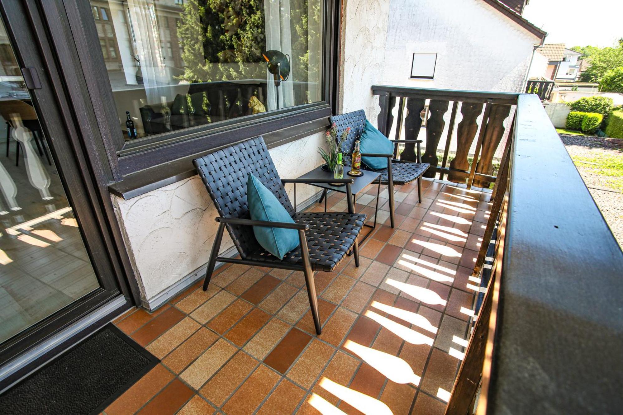 Apartmán Zentral - Gemuetlich - Kueche - Balkon - Garage Bad Lippspringe Exteriér fotografie